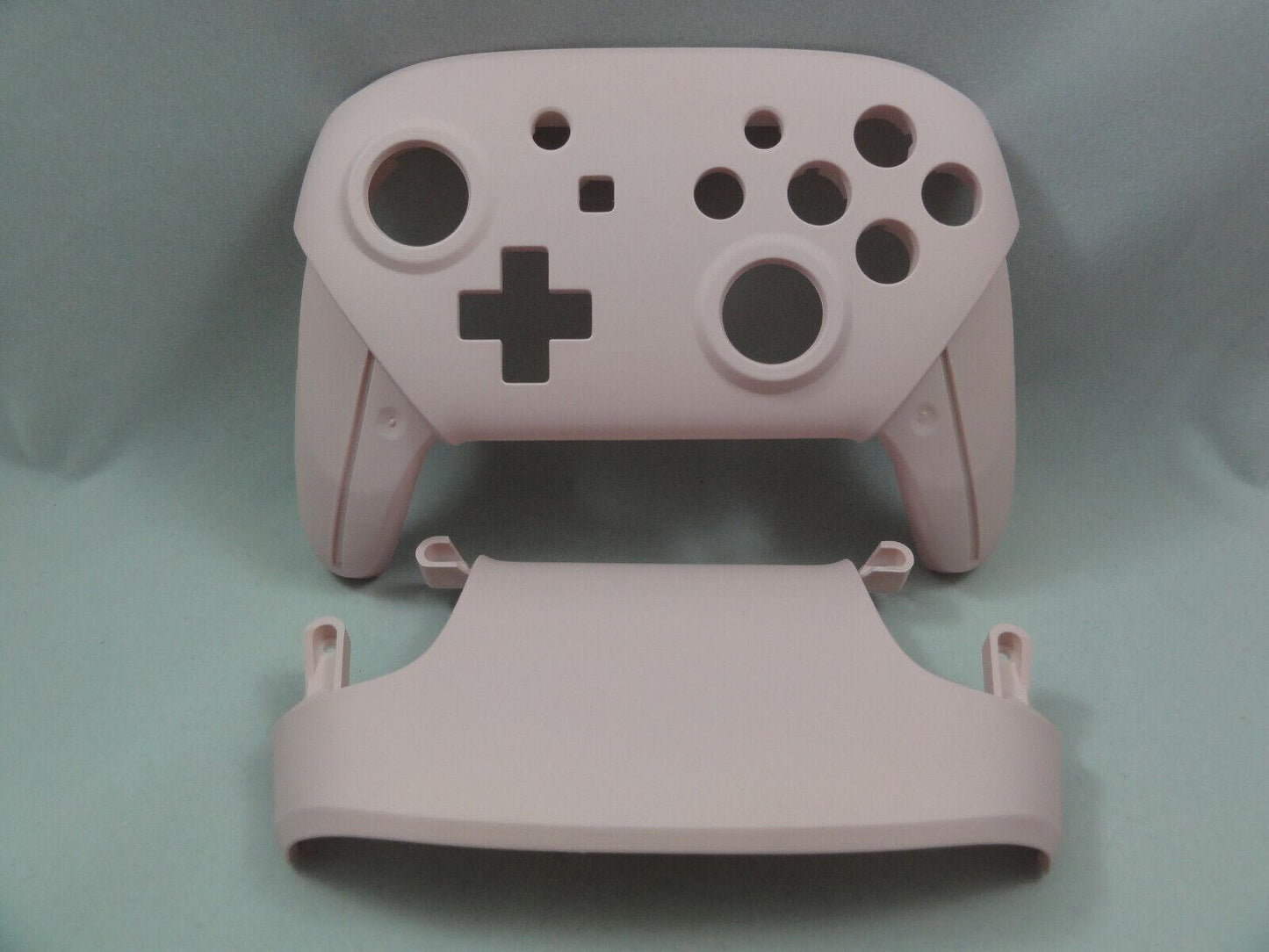 Light Pink Soft Touch Front & Back Shell, Nintendo Switch Pro Controller - Mike's Accessories and More