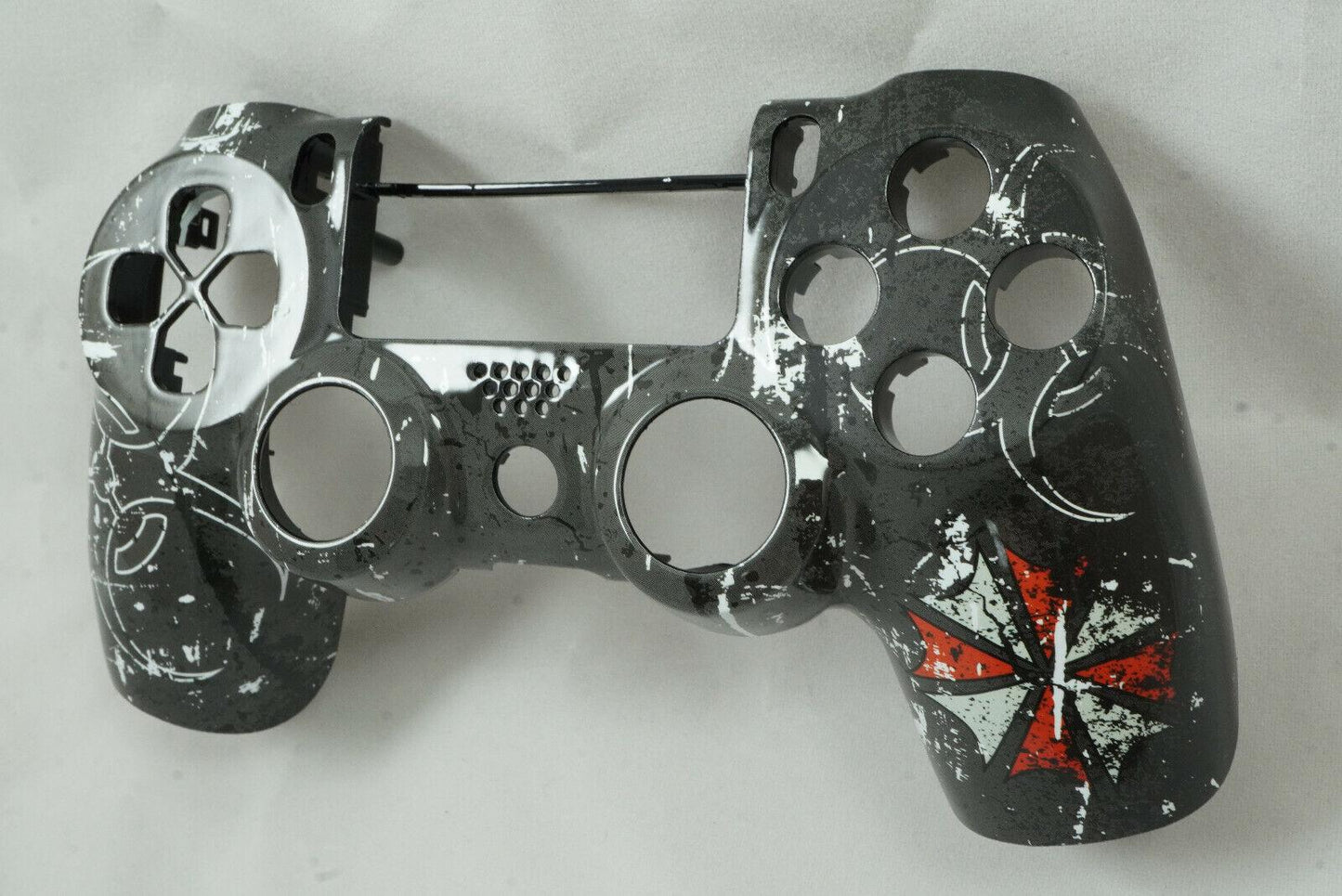 Resident Evil Hydro Dipped Front Face Shell For PS4 Controller New Current gen - Mike's Accessories and More