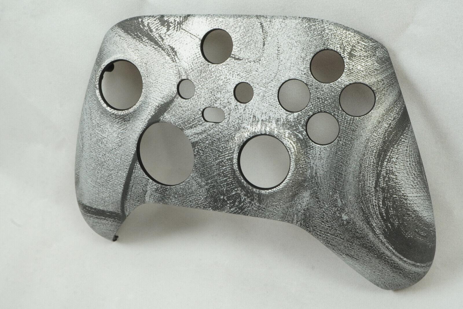 Silver Wave Soft Touch Front Shell Xbox One Series Controller Model 1914 - Mike's Accessories and More