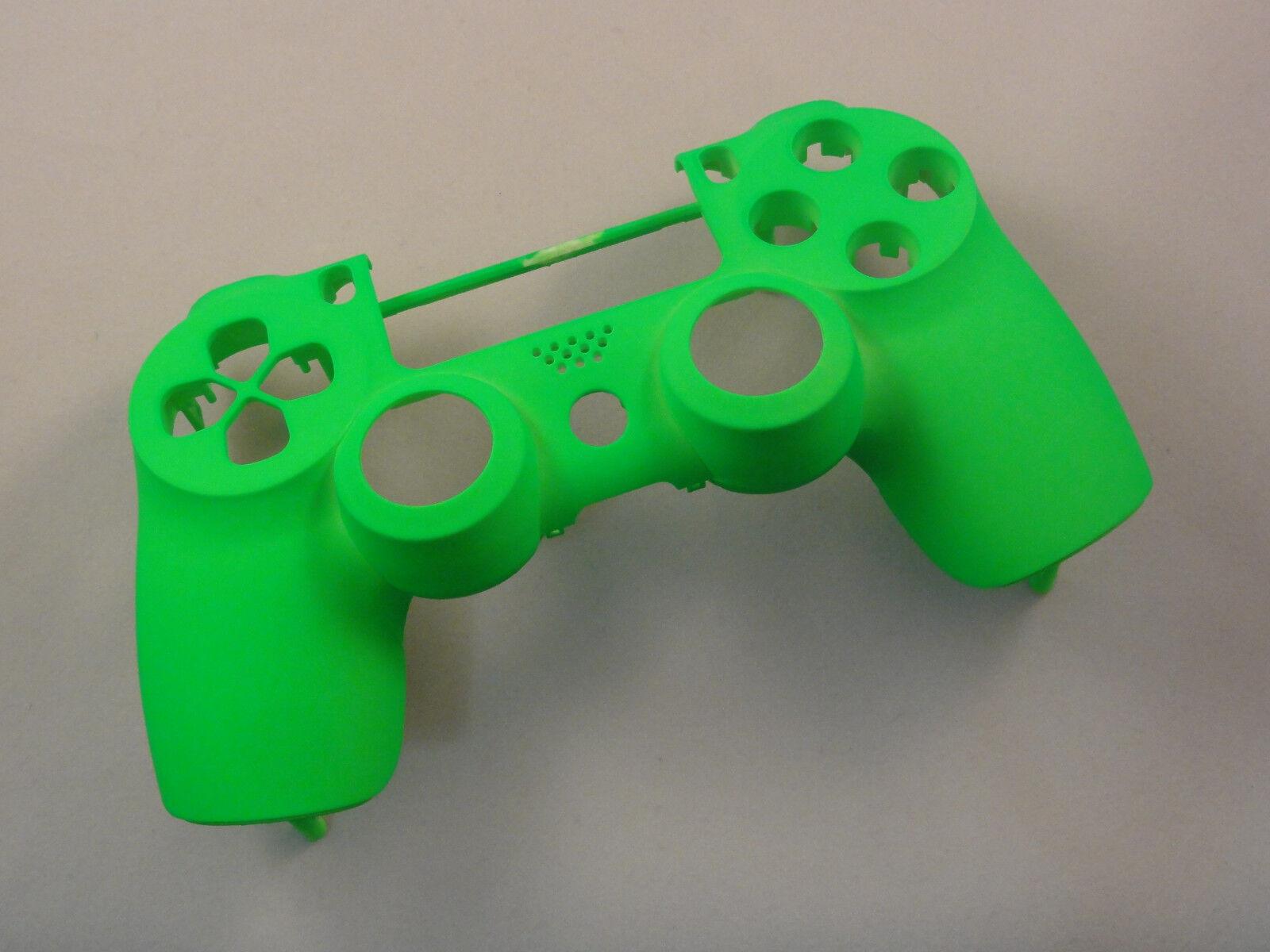 Neon Green Front Face Shell For PS4 Controller - New  - For current gen - Mike's Accessories and More