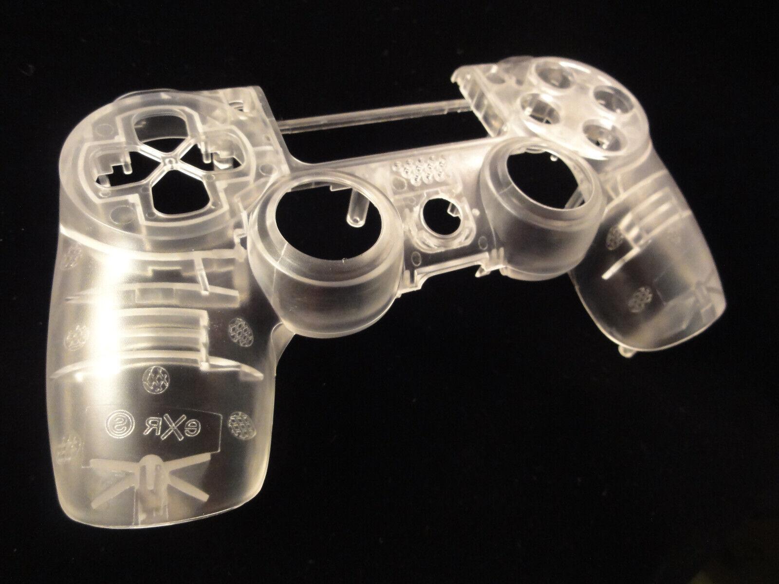 Transparent Clear Front Face Replacement Shell For PS4 Controller, Current Gen - Mike's Accessories and More