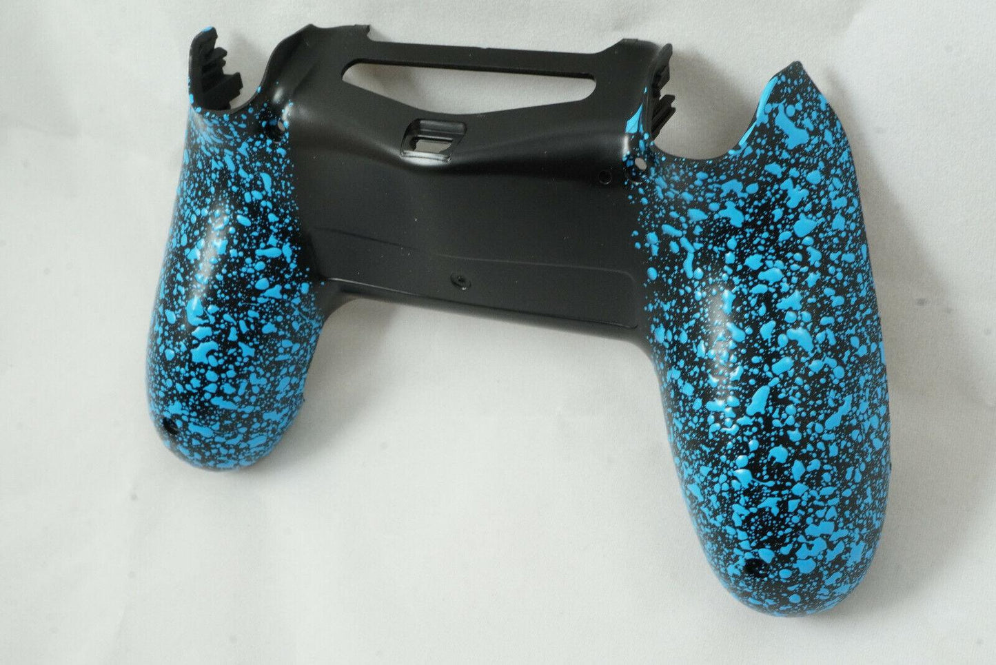 Blue Textured Non-slip Back Shell For PS4 Controller - New - For current gen - Mike's Accessories and More