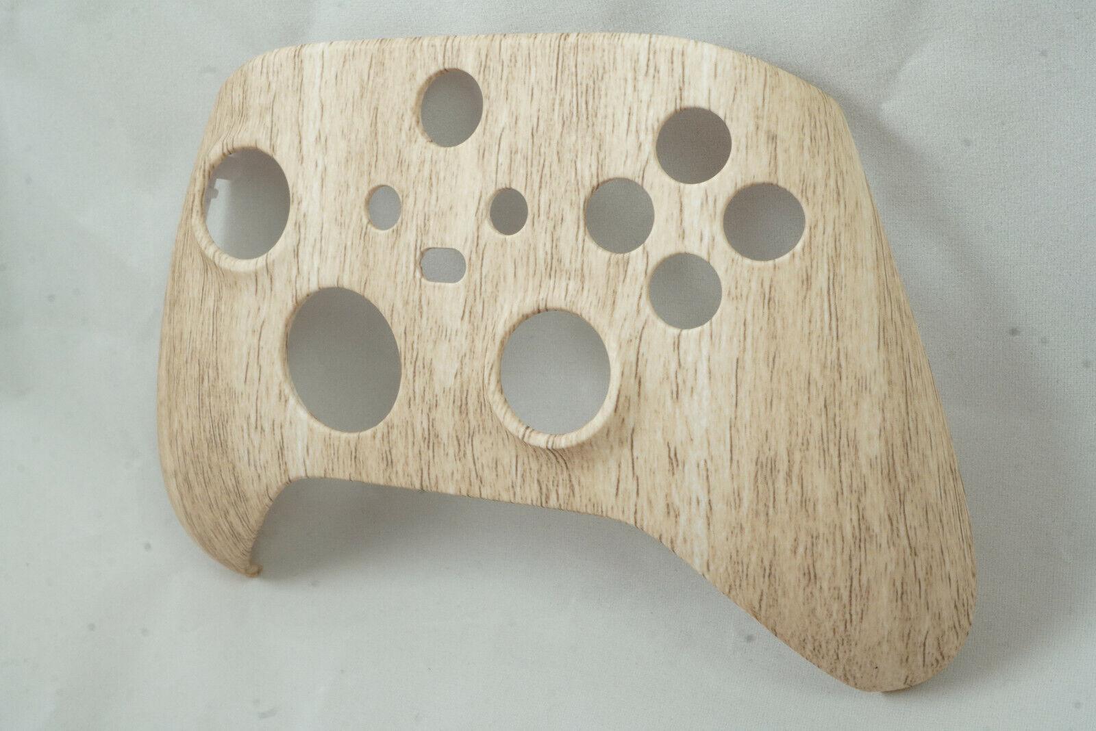 Pine Wood Grain Soft Touch Front Shell Xbox One Series Controller Model 1914 - Mike's Accessories and More