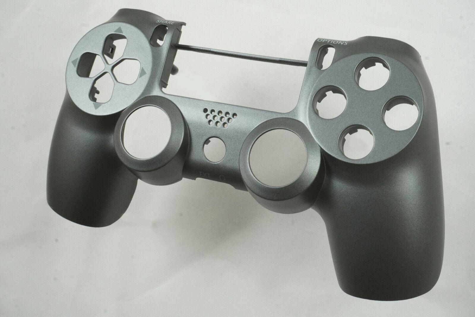 Steel Black Front Face Shell For PS4 Controller - New - For current gen - Mike's Accessories and More