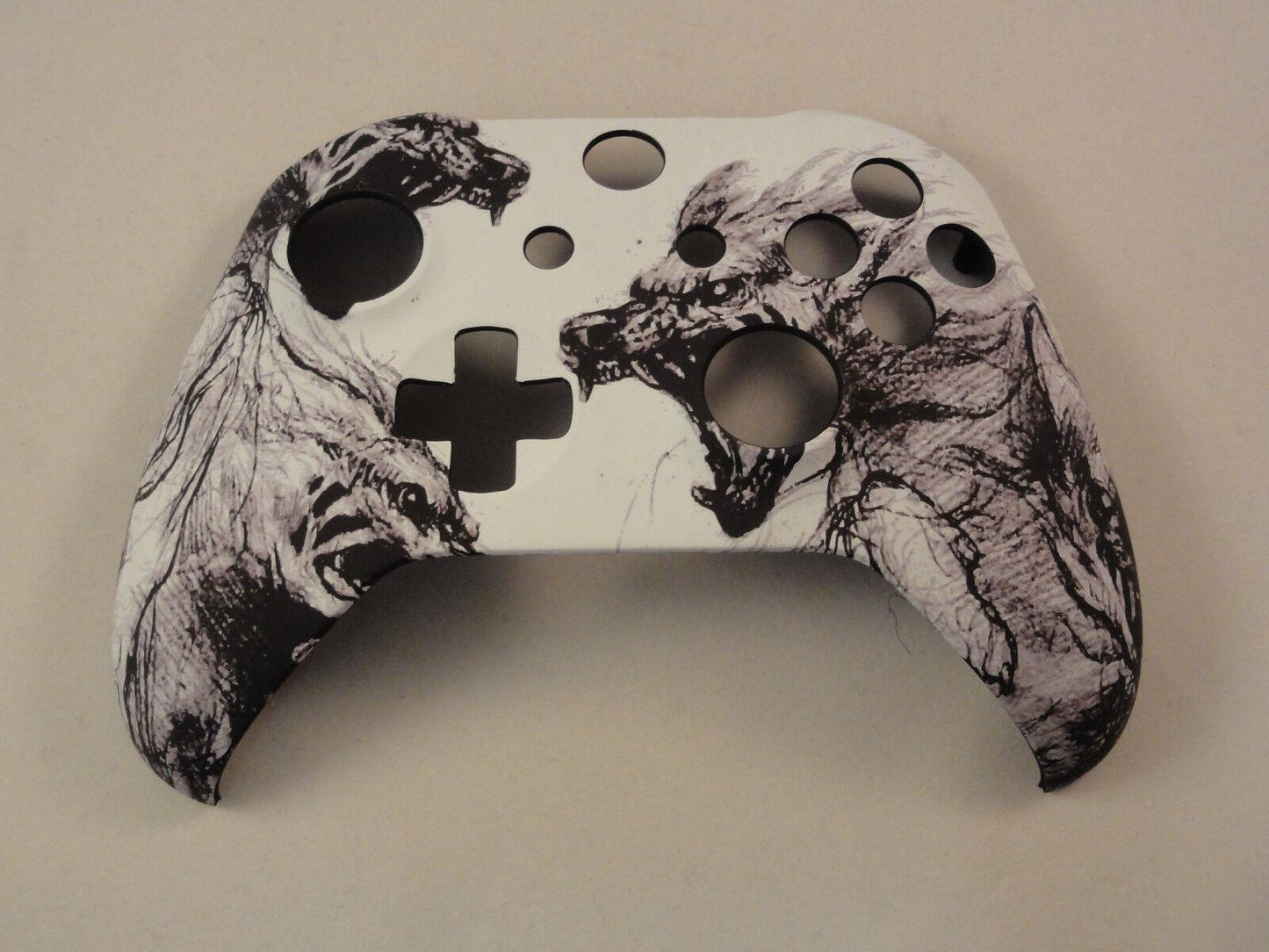 Spirit of the Wolf Soft Touch Front Shell For Xbox One S Controller Model 1708 - Mike's Accessories and More