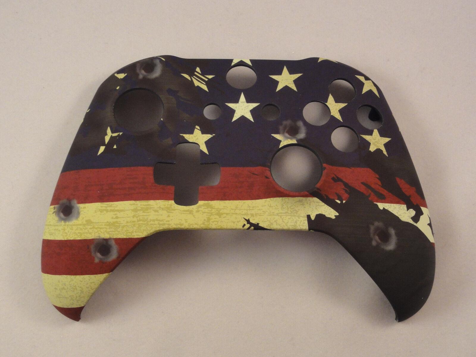 American Flag Soft Touch Front Shell For Xbox One S Controller New - Model 1708 - Mike's Accessories and More