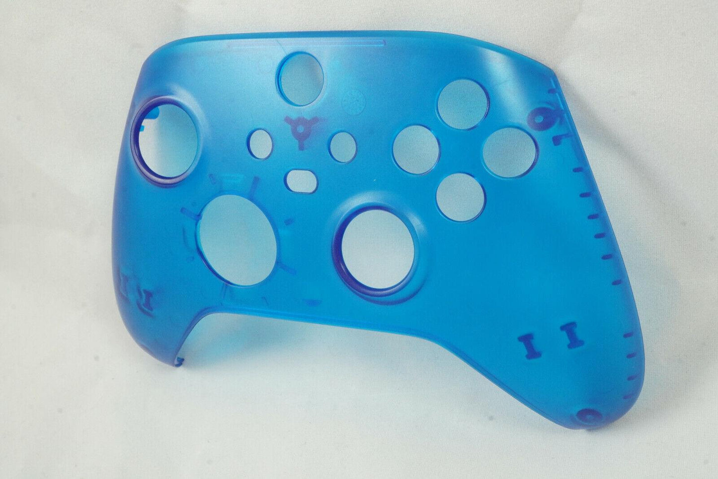 Transparent Blue Front Shell Xbox One Series Controller Model 1914 - Mike's Accessories and More