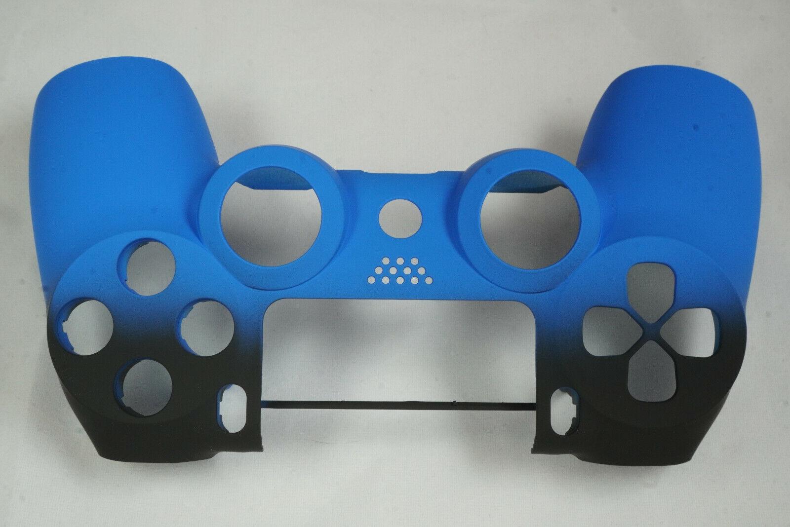 Blue Fade Soft Touch Front Face Shell For PS4 Controller - New - For current gen - Mike's Accessories and More