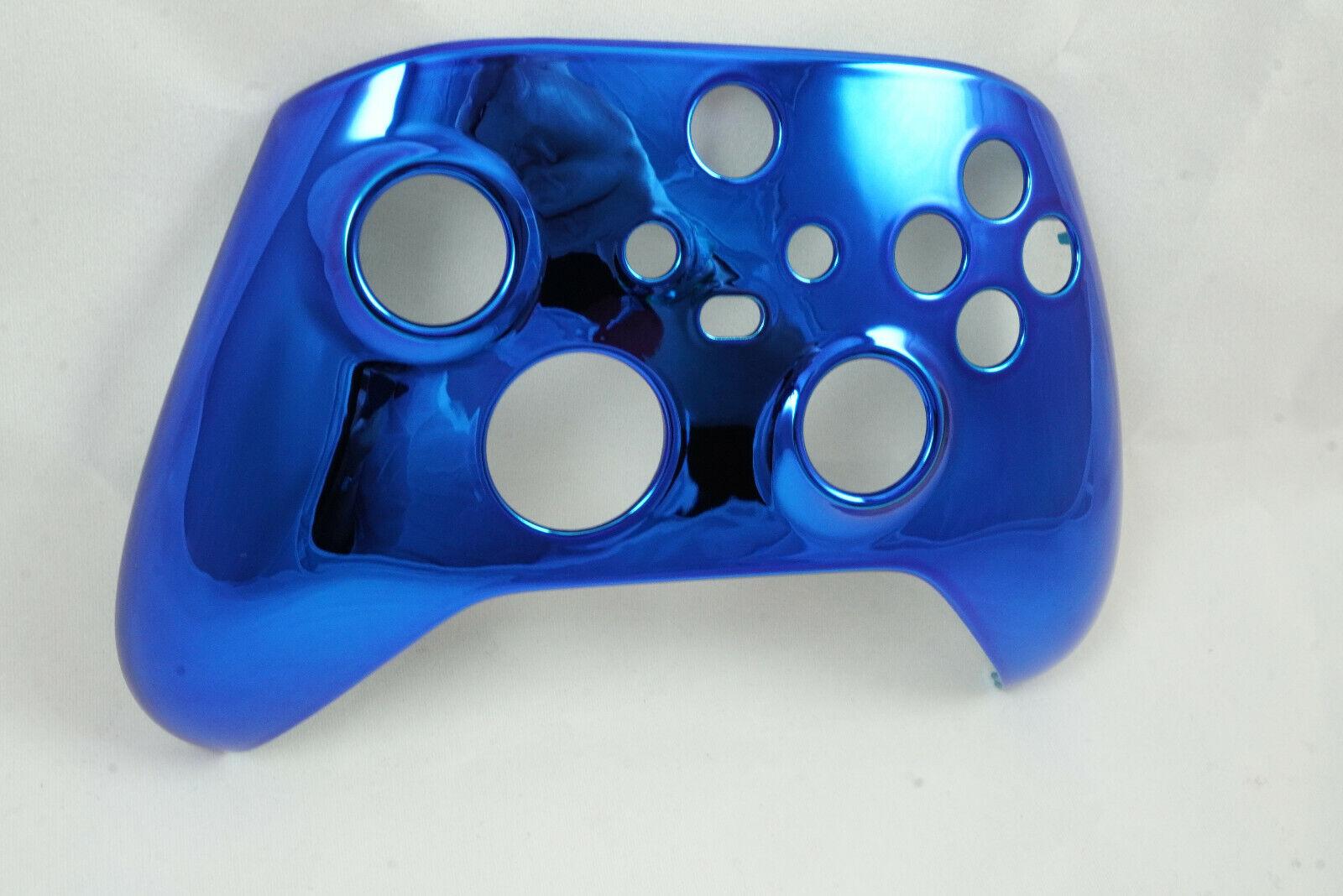 Chrome Blue Front Shell Xbox One Series Controller Model 1914 - Mike's Accessories and More