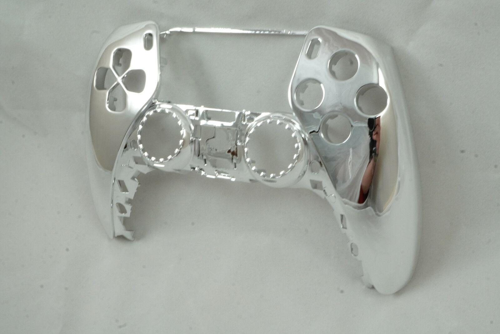 Chrome Silver Front Shell For PS5 Controller Model CFI-ZCT1W - Mike's Accessories and More