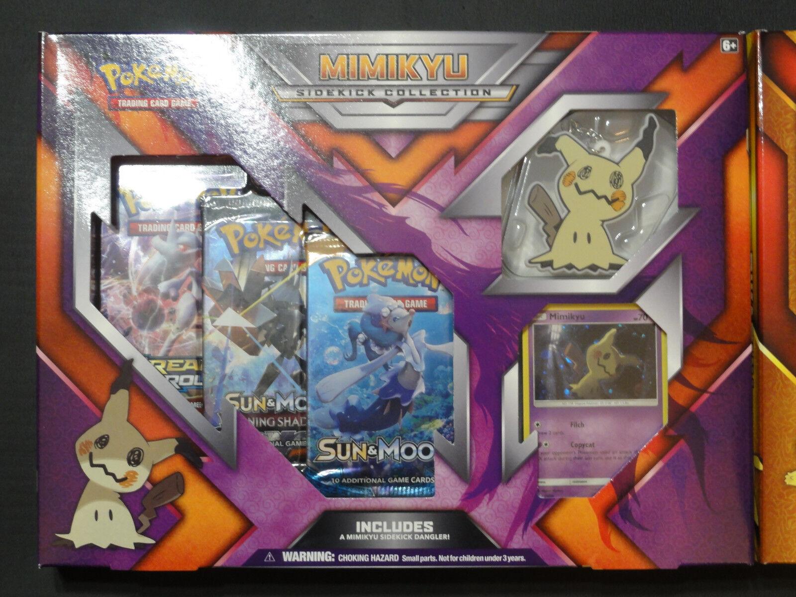 Pokemon Pikachu Sidekick Collection and Mimikyu Sidekick Collection SM98 SM99 - Mike's Accessories and More