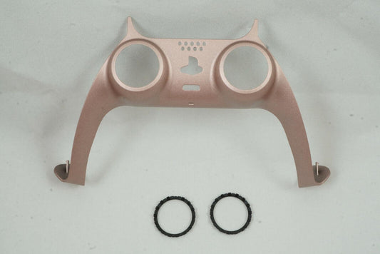 Rose Gold Shell Trim For PS5 Controller + Joystick accent rings - Mike's Accessories and More