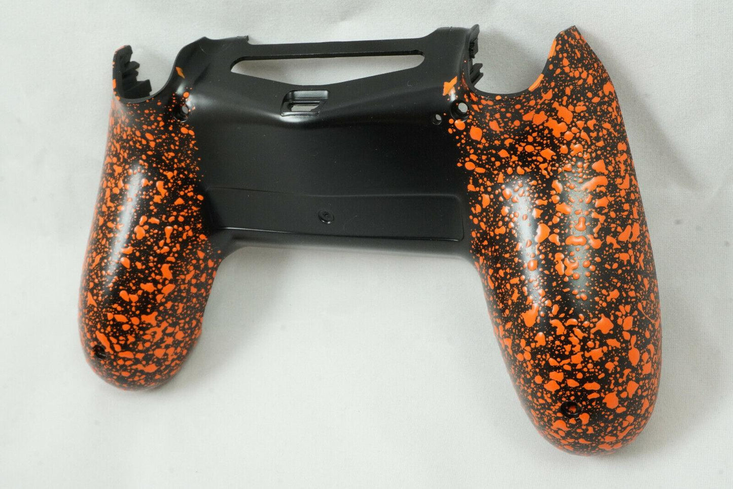 Orange Textured Non-slip Back Shell For PS4 Controller - New - For current gen - Mike's Accessories and More