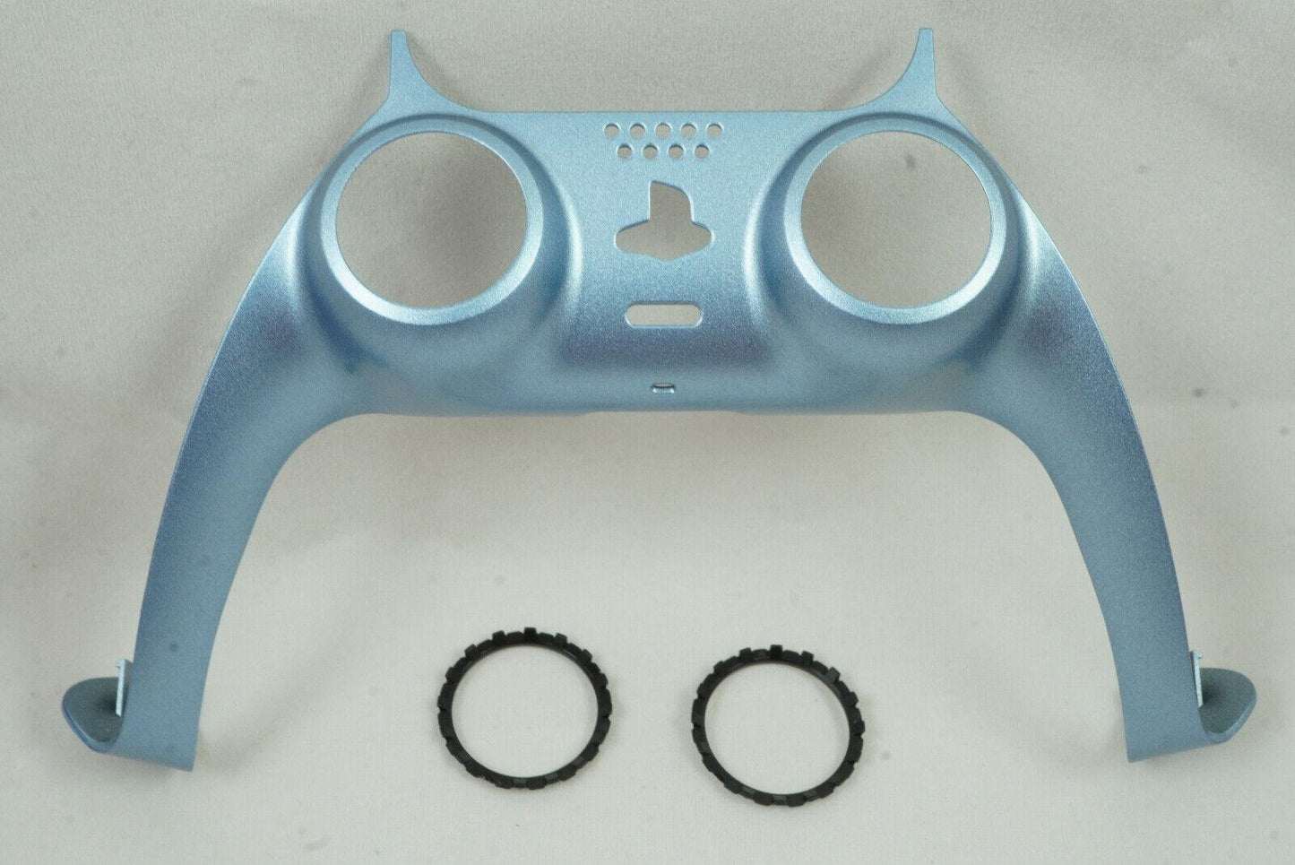 Titanium Blue Shell Trim For PS5 Controller + Joystick accent rings - Mike's Accessories and More