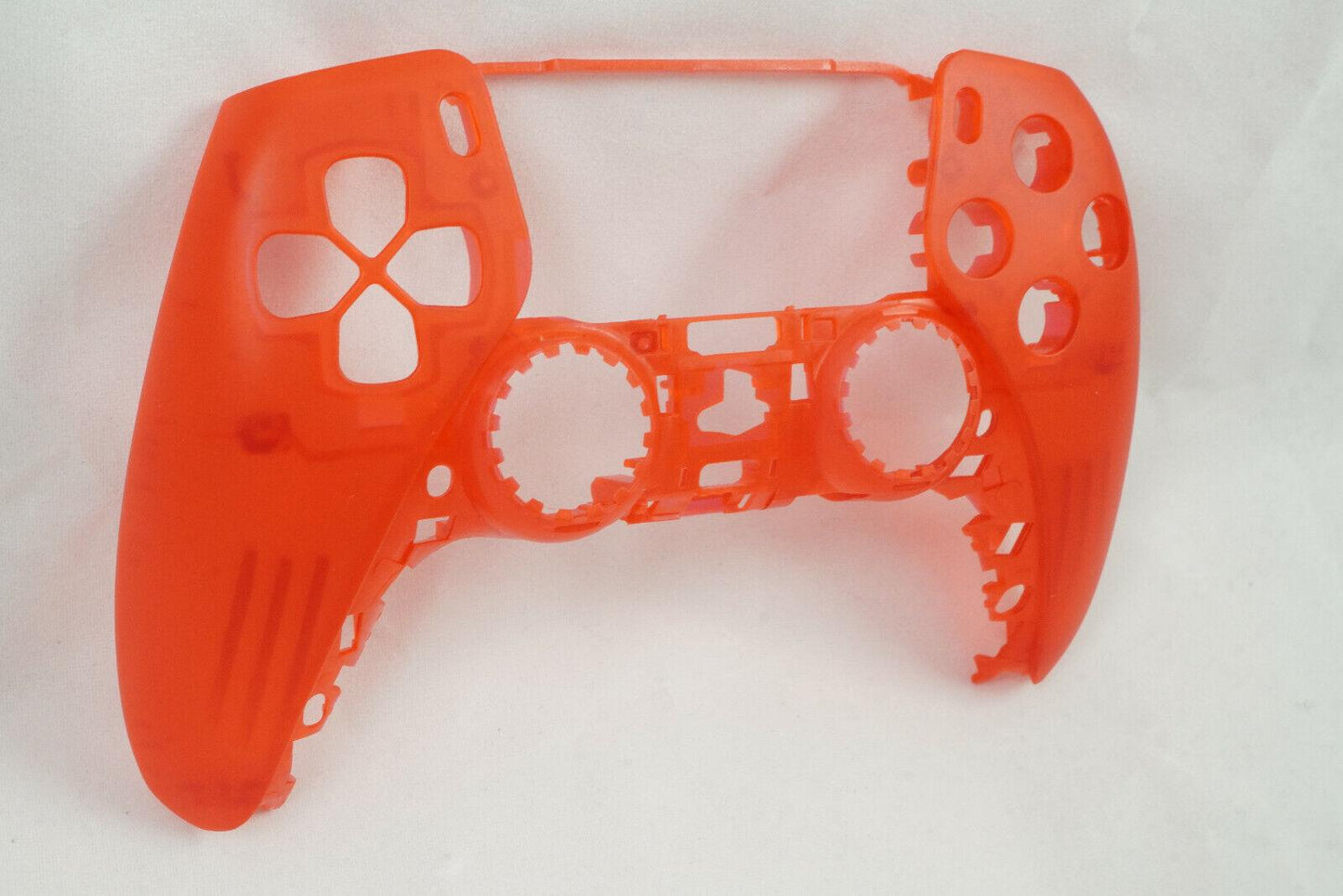 Transparent Red Front Shell For PS5 Controller Model CFI-ZCT1W - Mike's Accessories and More