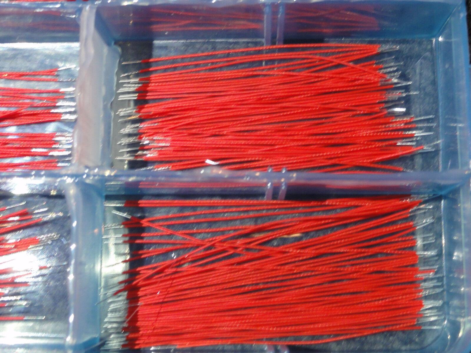 100ft Precut and Stripped 30 AWG KYNAR wire 30 gauge Kynar Red Blue Green+4 more - Mike's Accessories and More