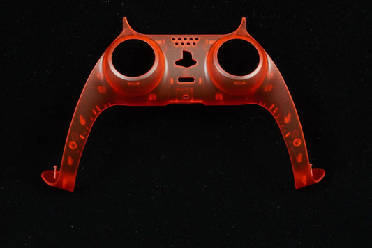 Transparent Red Trim For PS5 Controller + Joystick accent rings CFI-ZCT1W - Mike's Accessories and More