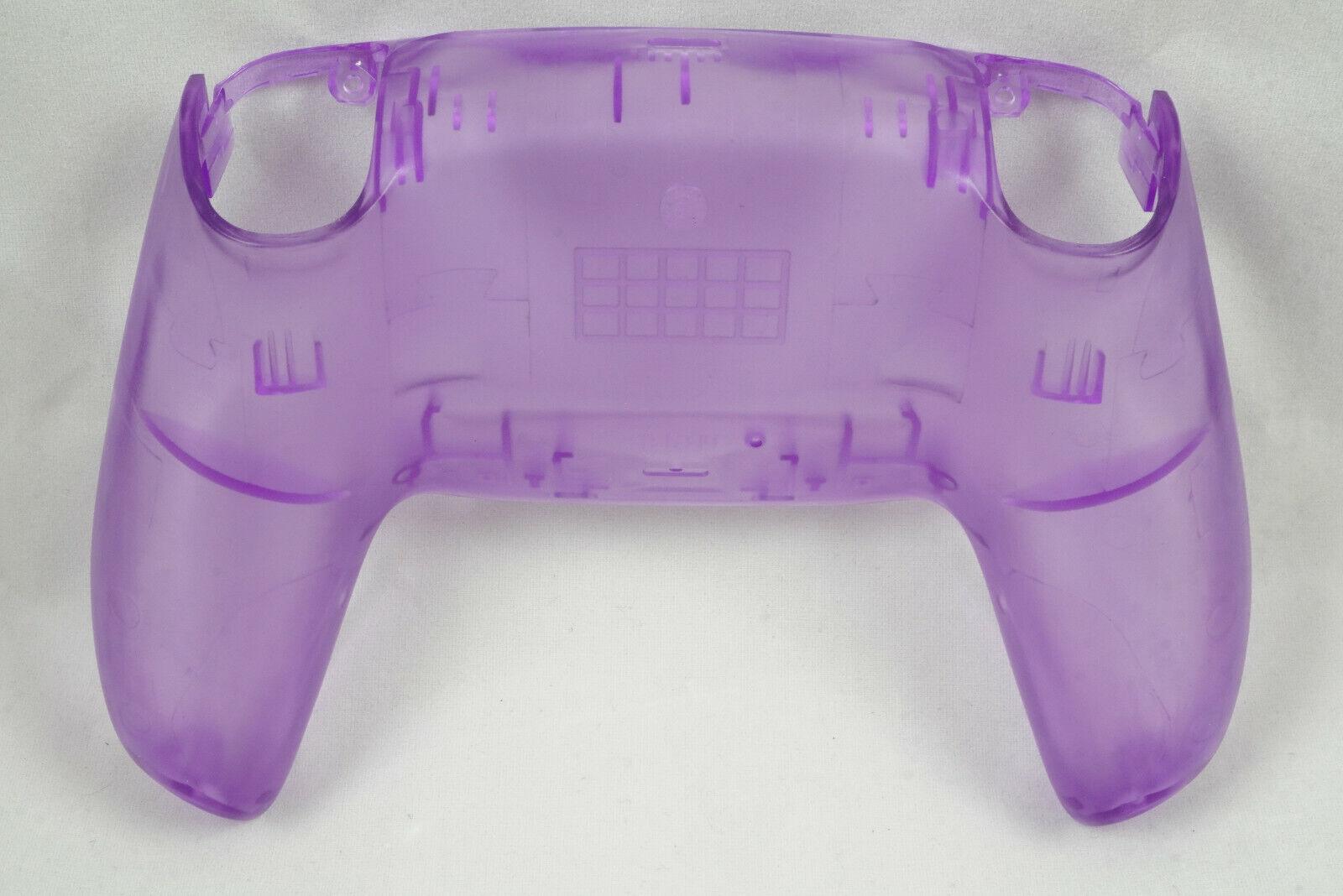 Transparent Purple Back Shell For PS5 Controller Model CFI-ZCT1W - Mike's Accessories and More