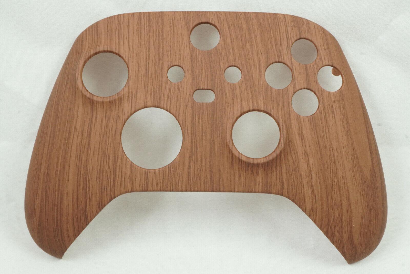 Wooden Grain Soft Touch Front Shell Xbox One Series Controller Model 1914 - Mike's Accessories and More