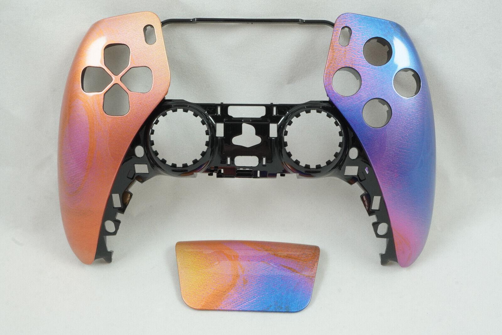 Colorfull Change Front Shell + Touch Pad PS5 Controller Model CFI-ZCT1W - Mike's Accessories and More