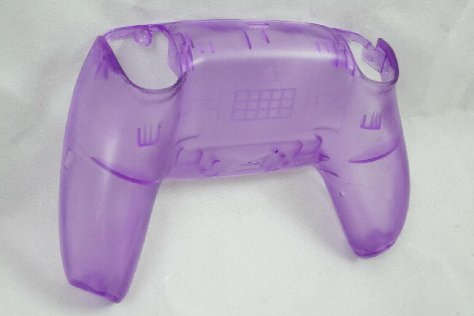 Transparent Purple Back Shell For PS5 Controller Model CFI-ZCT1W - Mike's Accessories and More