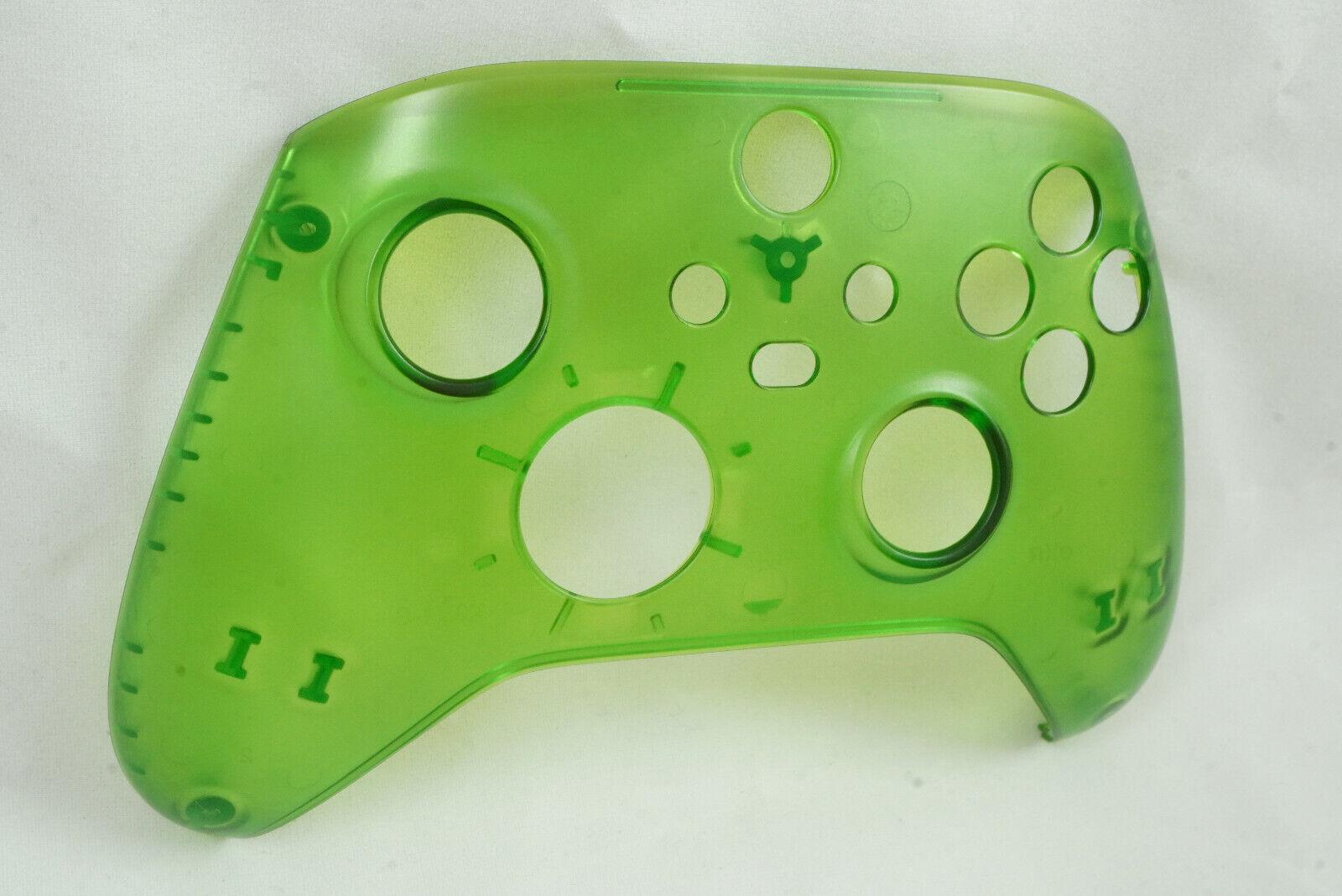 Transparent Green Front Shell Xbox One Series Controller Model 1914 - Mike's Accessories and More