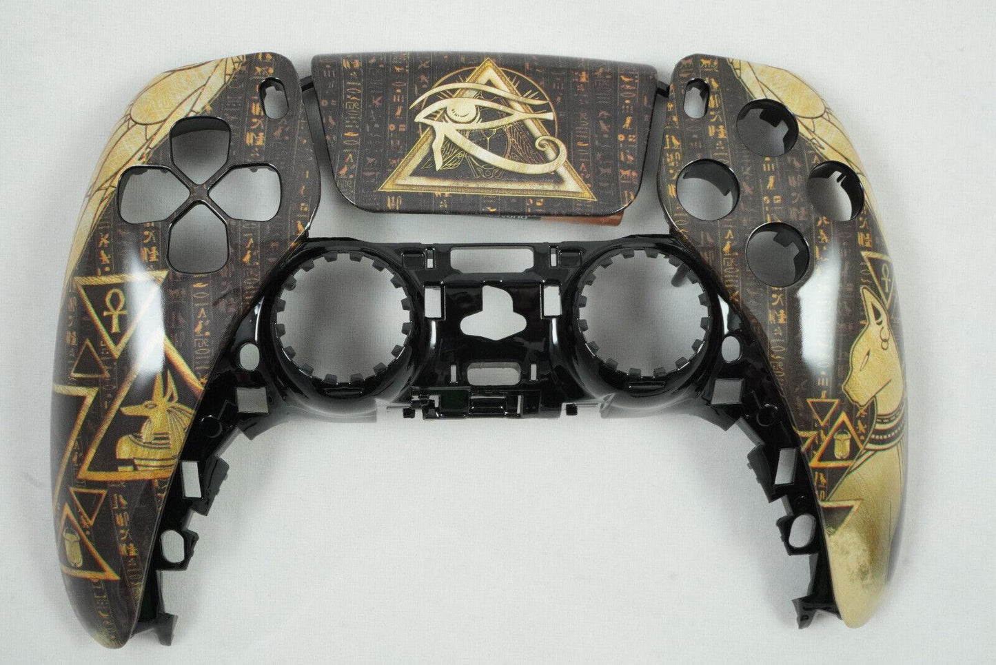 Eye of Providence Pyramid Front Shell + Touch Pad PS5 Controller Model CFI-ZCT1W - Mike's Accessories and More