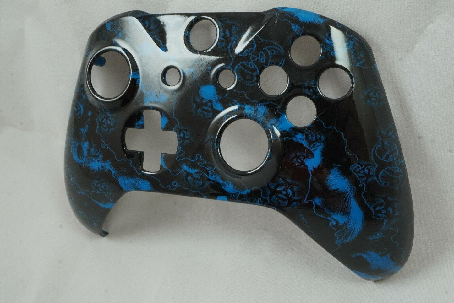 Blue Zombie Front Shell For Xbox One S Controller Model 1708 - Mike's Accessories and More