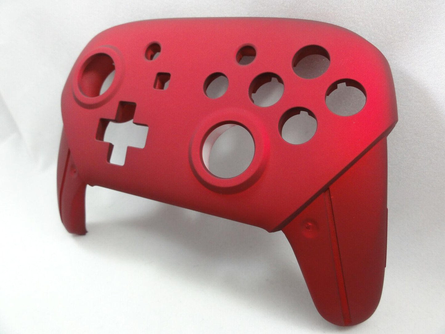 Red Soft Touch Front & Back Shell for Nintendo Switch Pro Controller - Mike's Accessories and More