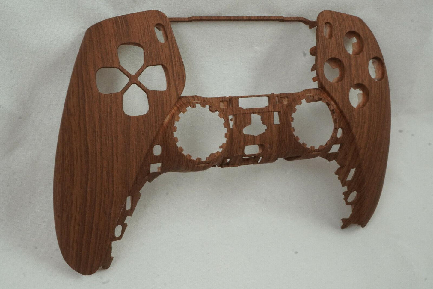 Wooden Grain Soft Touch Front Shell For PS5 Controller Model CFI-ZCT1W - Mike's Accessories and More