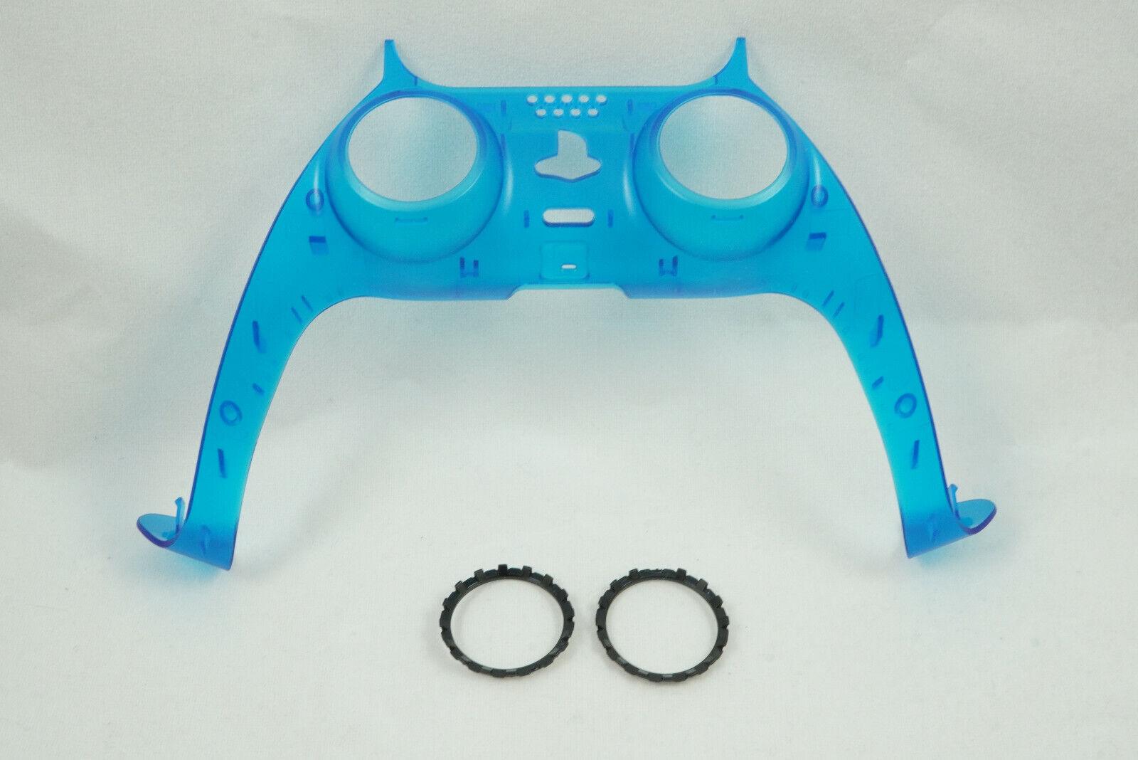 Transparent Blue Trim For PS5 Controller + Joystick accent rings CFI-ZCT1W - Mike's Accessories and More