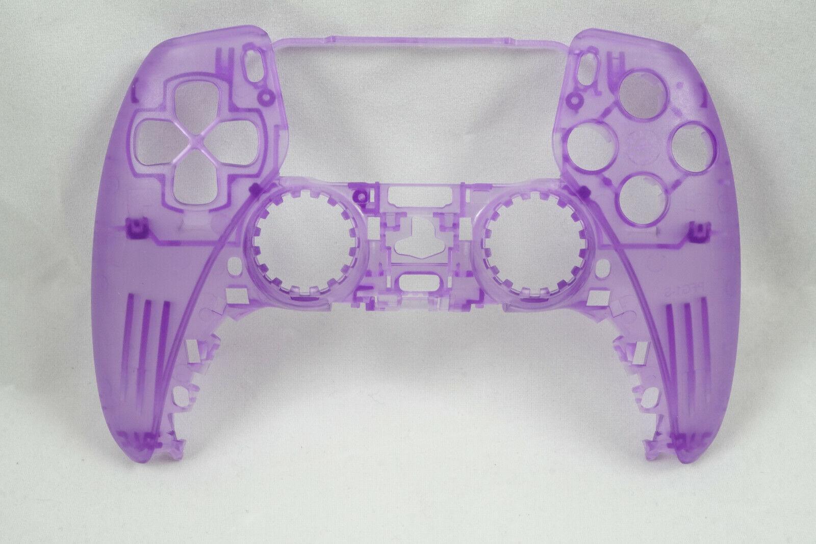 Transparent Purple Front Shell For PS5 Controller Model CFI-ZCT1W - Mike's Accessories and More