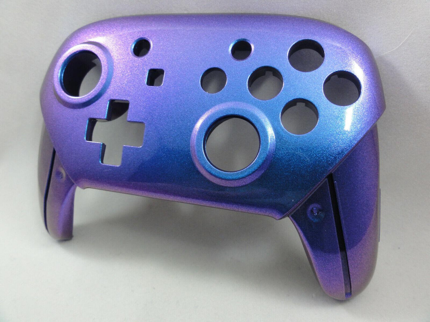 Blue & Purple Chameleon Front & Back Shell, Nintendo Switch Pro Controller - Mike's Accessories and More