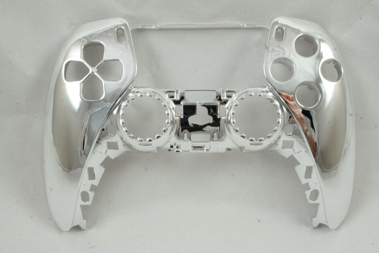 Chrome Silver Front Shell For PS5 Controller Model CFI-ZCT1W - Mike's Accessories and More