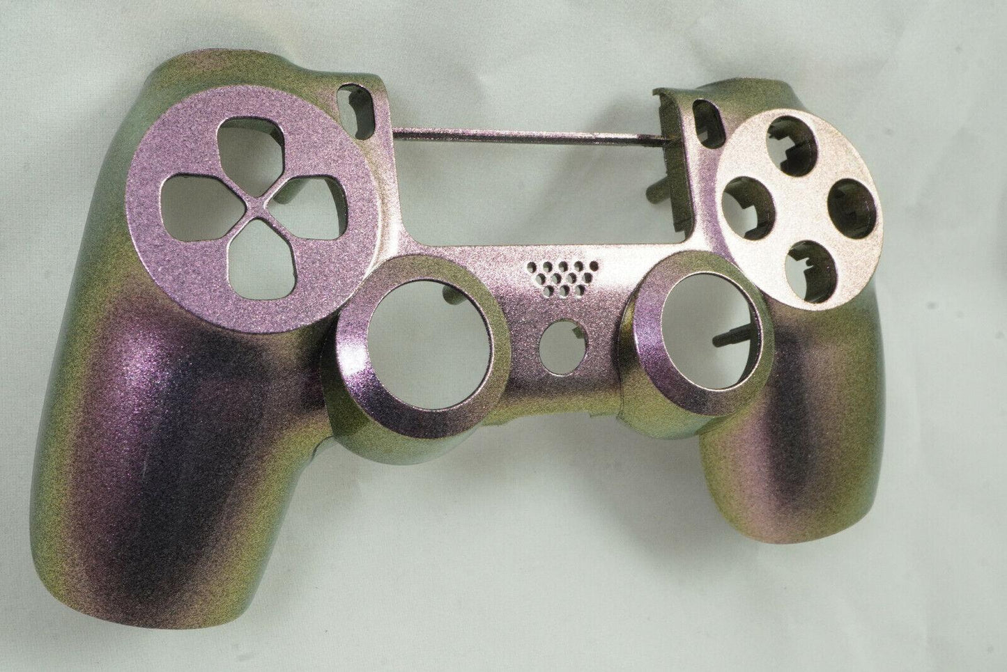 Purple & Green Chameleon Front Face Shell For PS4 Controller New For current gen - Mike's Accessories and More