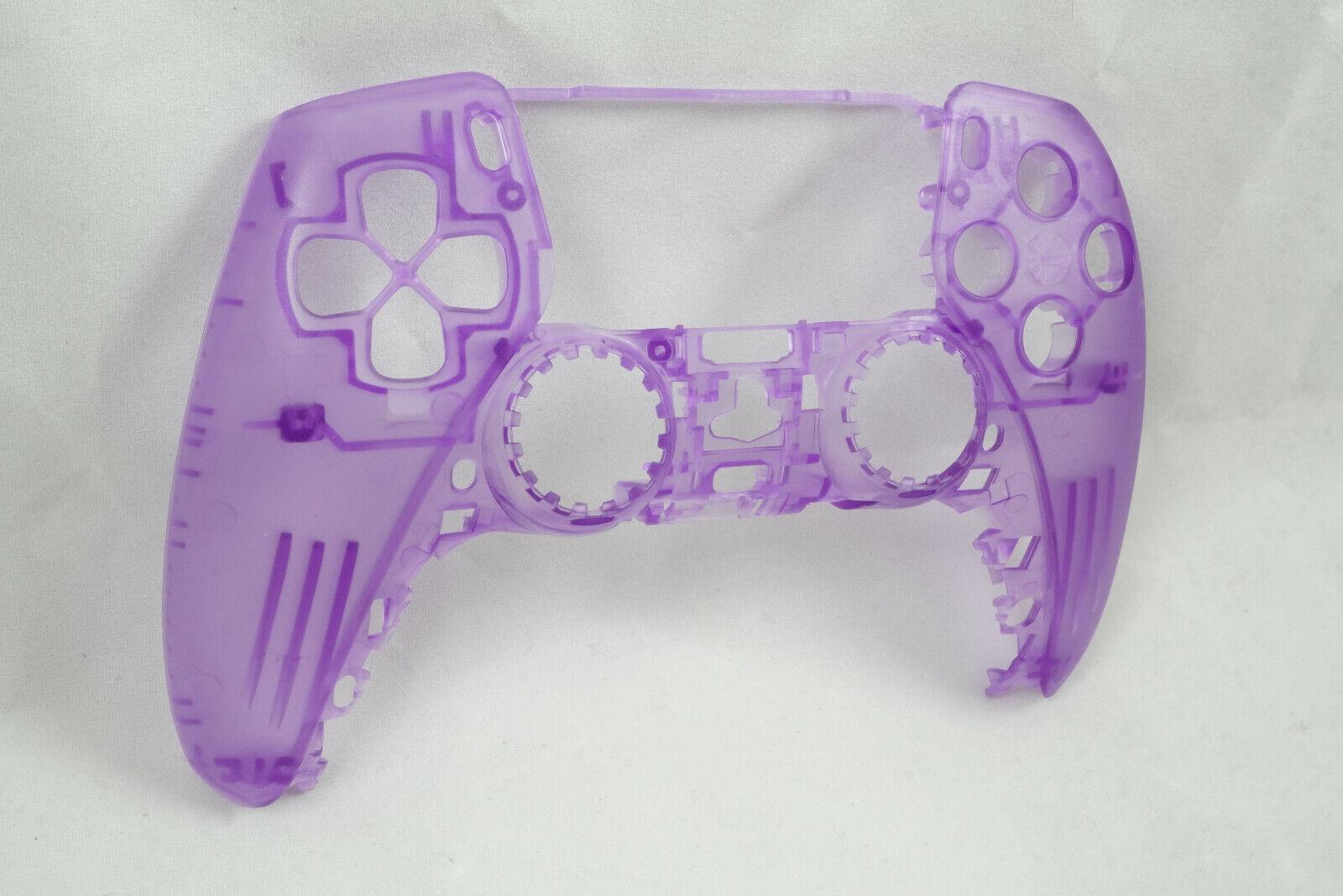 Transparent Purple Front Shell For PS5 Controller Model CFI-ZCT1W - Mike's Accessories and More