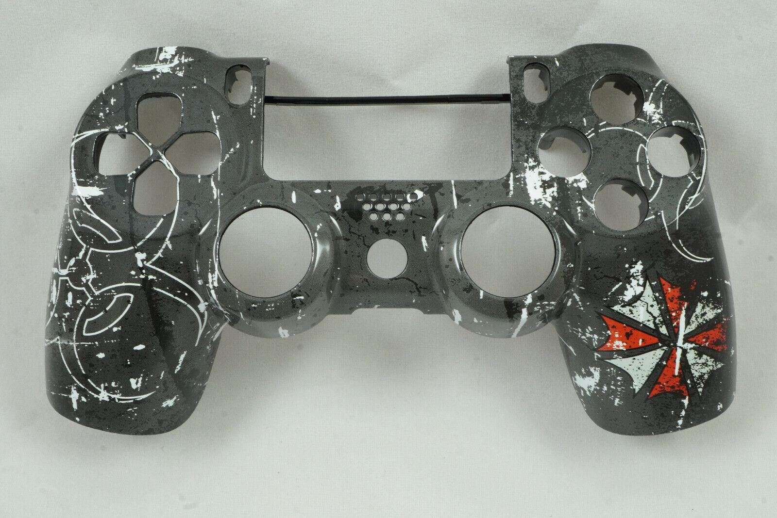 Resident Evil Hydro Dipped Front Face Shell For PS4 Controller New Current gen - Mike's Accessories and More