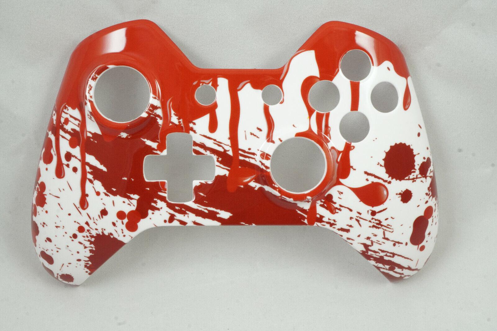 Routing Blood Hydro Dipped, Front Shell For Xbox One Controller - 1537 1697 - Mike's Accessories and More