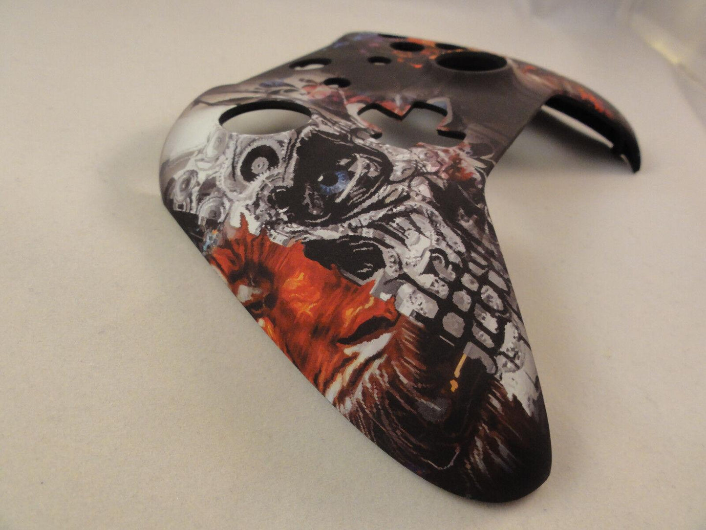 Soft Touch Tiger Skull Front Shell For Xbox One S Controller  - Model 1708 - Mike's Accessories and More