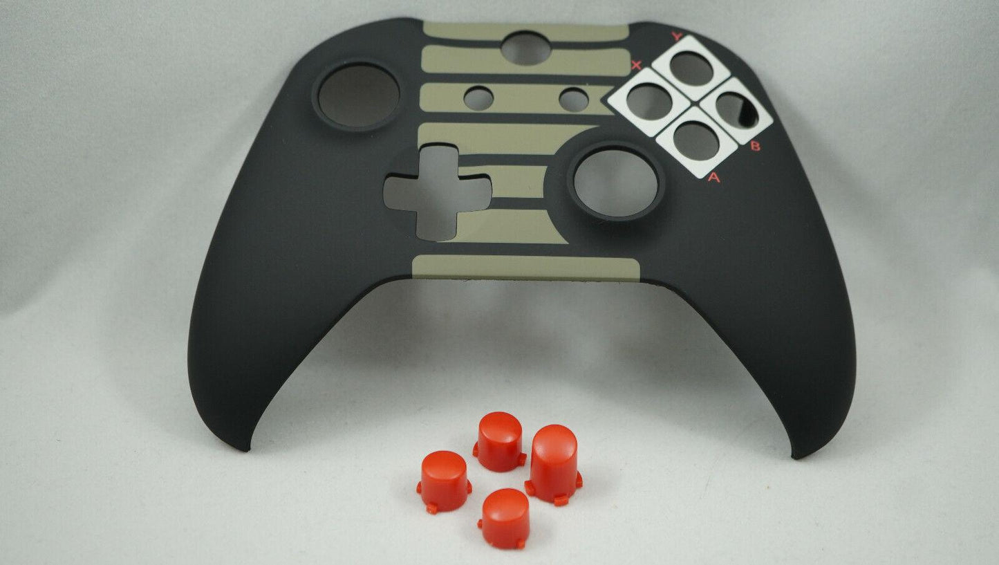 Classics NES Style Front Shell For Xbox One S Controller - New Model 1708 - Mike's Accessories and More