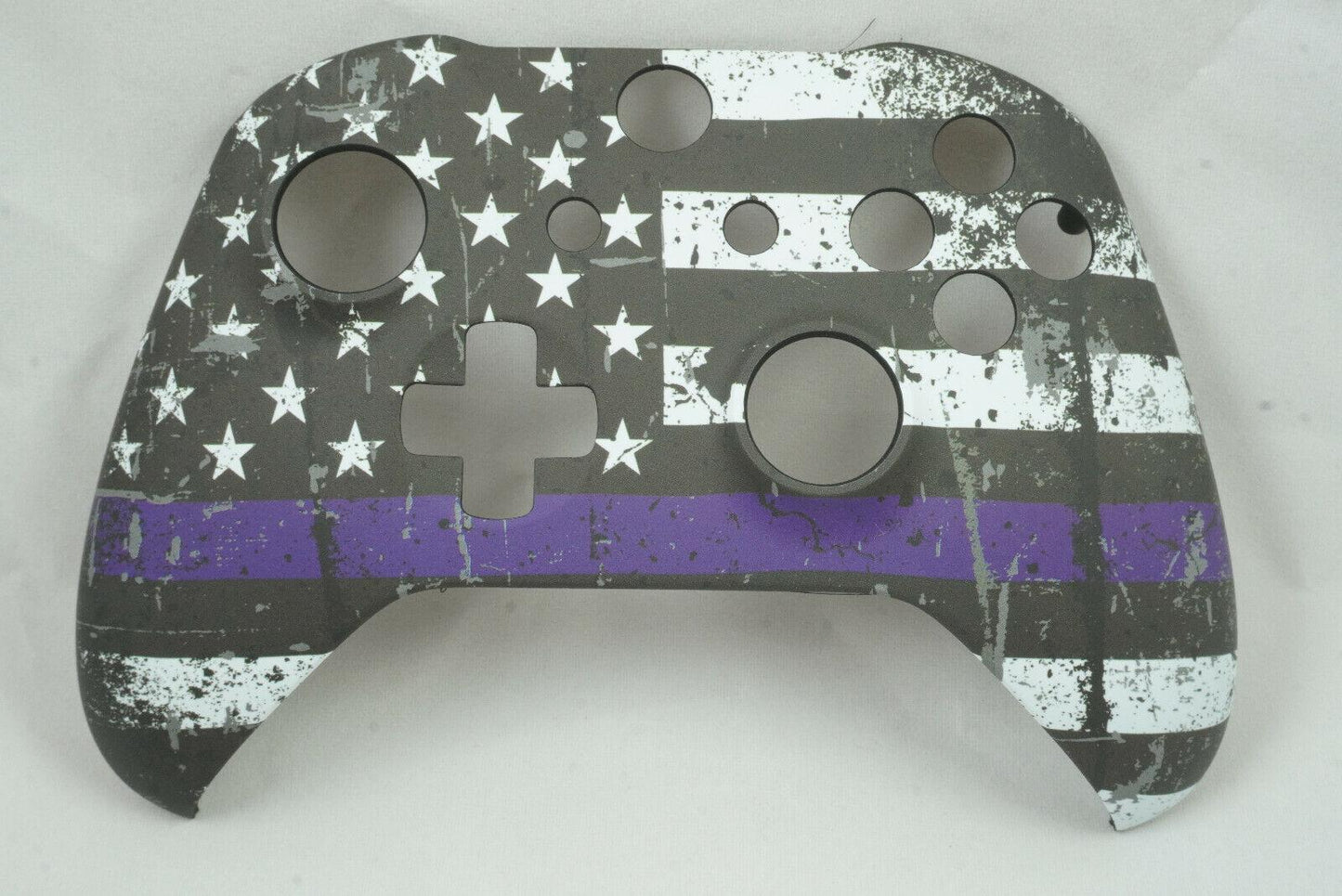 Purple Stripe Flag Soft Touch Front Shell For Xbox One S Controller Model 1708 - Mike's Accessories and More