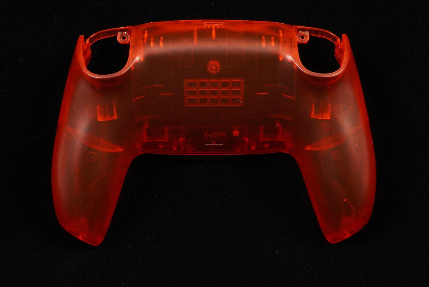 Transparent Red Back Shell For PS5 Controller Model CFI-ZCT1W - Mike's Accessories and More