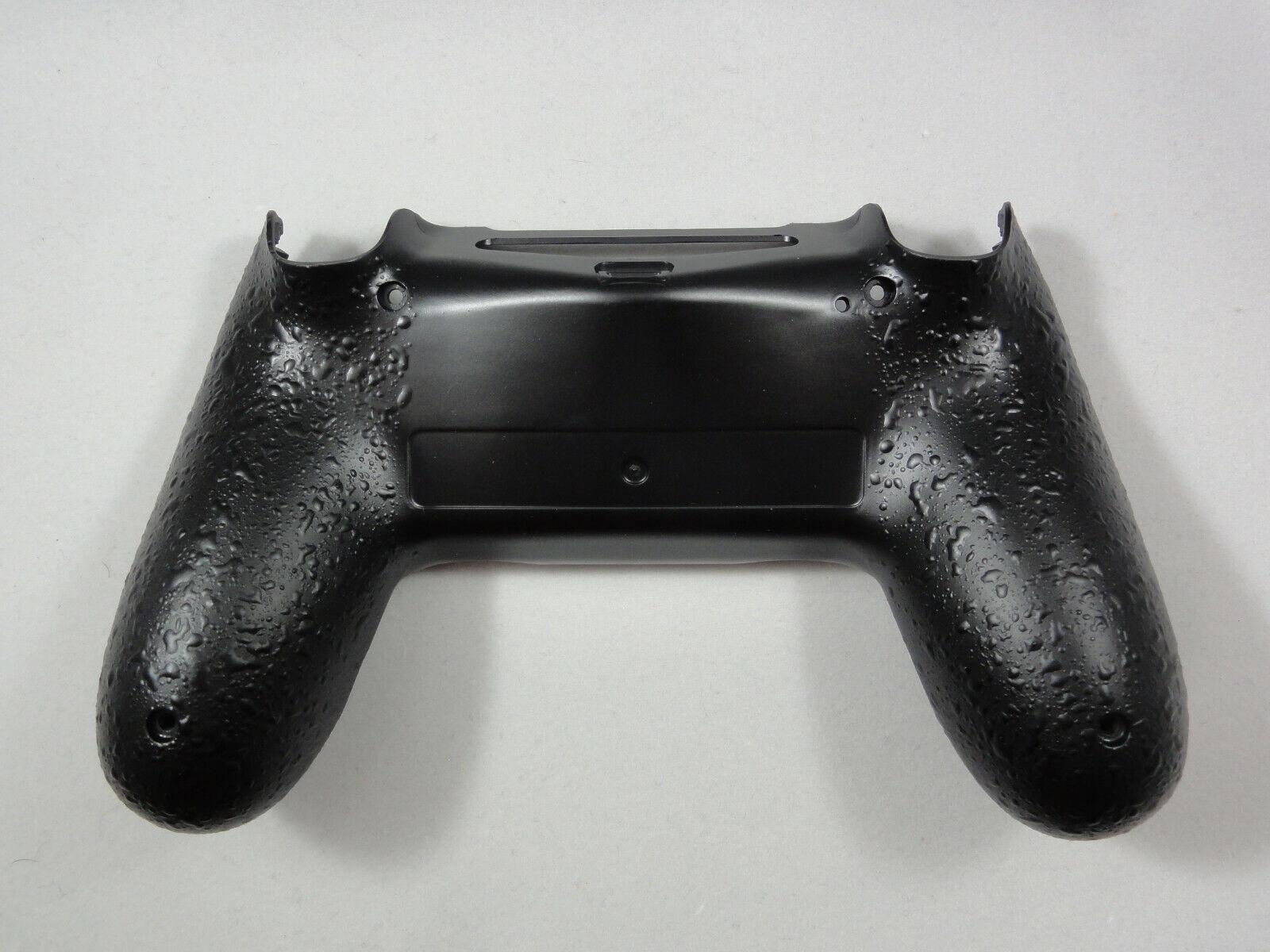 Black Textured Non-slip Back Shell For PS4 Controller - New - For current gen - Mike's Accessories and More