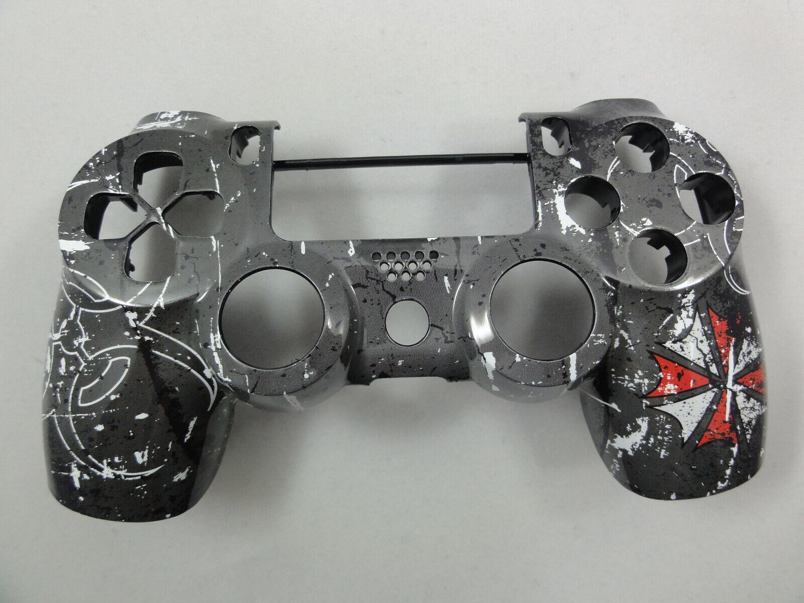 Resident Evil Hydro Dipped Front Face Shell For PS4 Controller New Current gen - Mike's Accessories and More