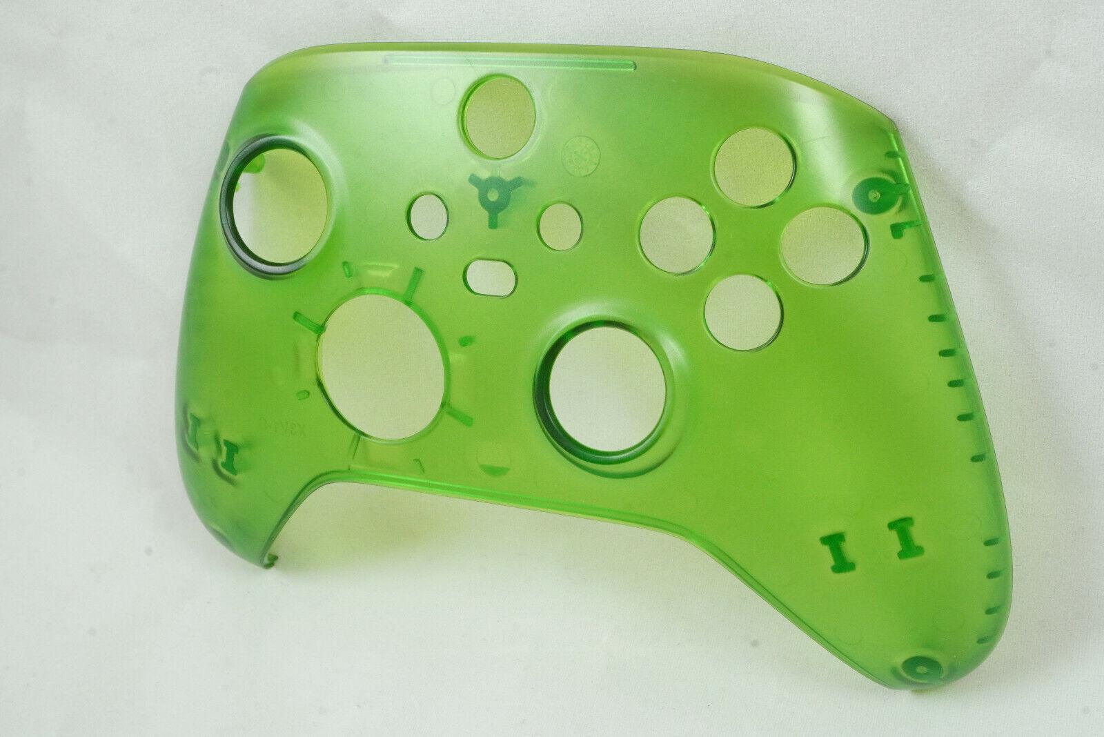 Transparent Green Front Shell Xbox One Series Controller Model 1914 - Mike's Accessories and More