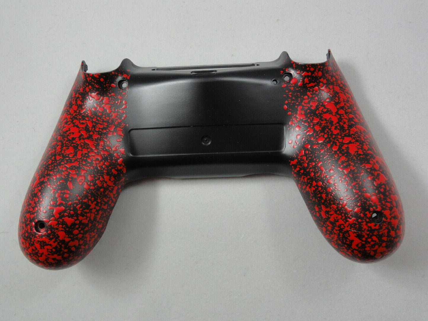 Red Textured Non-slip Back Shell For PS4 Controller - New - For current gen - Mike's Accessories and More