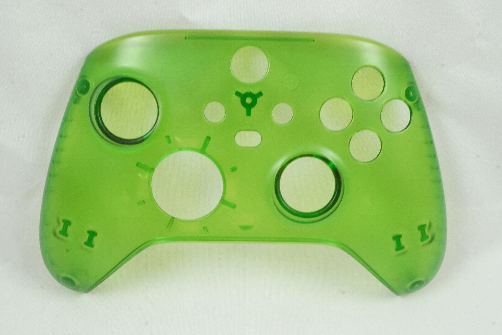 Transparent Green Front Shell Xbox One Series Controller Model 1914 - Mike's Accessories and More