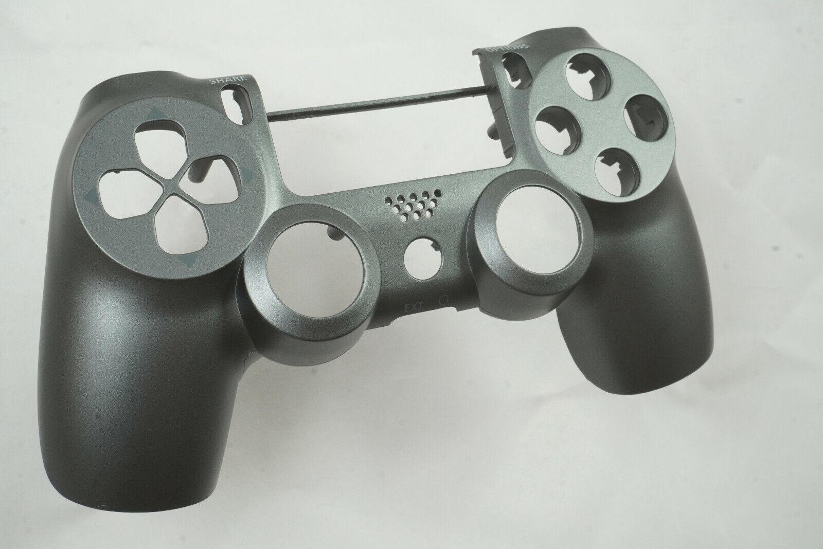 Steel Black Front Face Shell For PS4 Controller - New - For current gen - Mike's Accessories and More