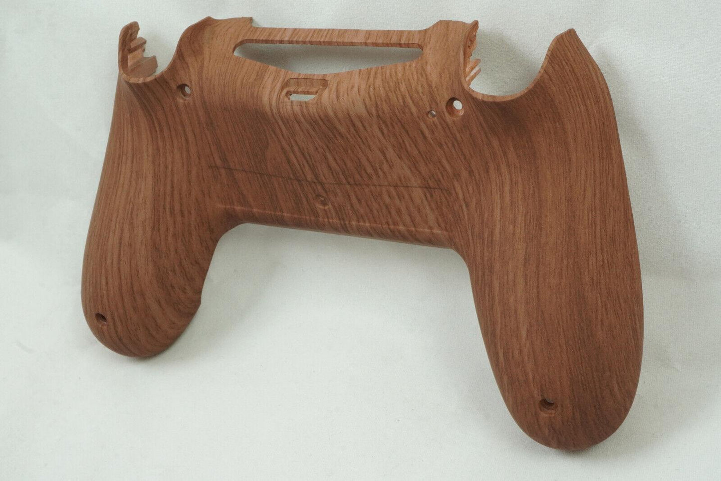 Wooden Grain Soft Touch Back Replacement Shell For PS4 Controller - Mike's Accessories and More