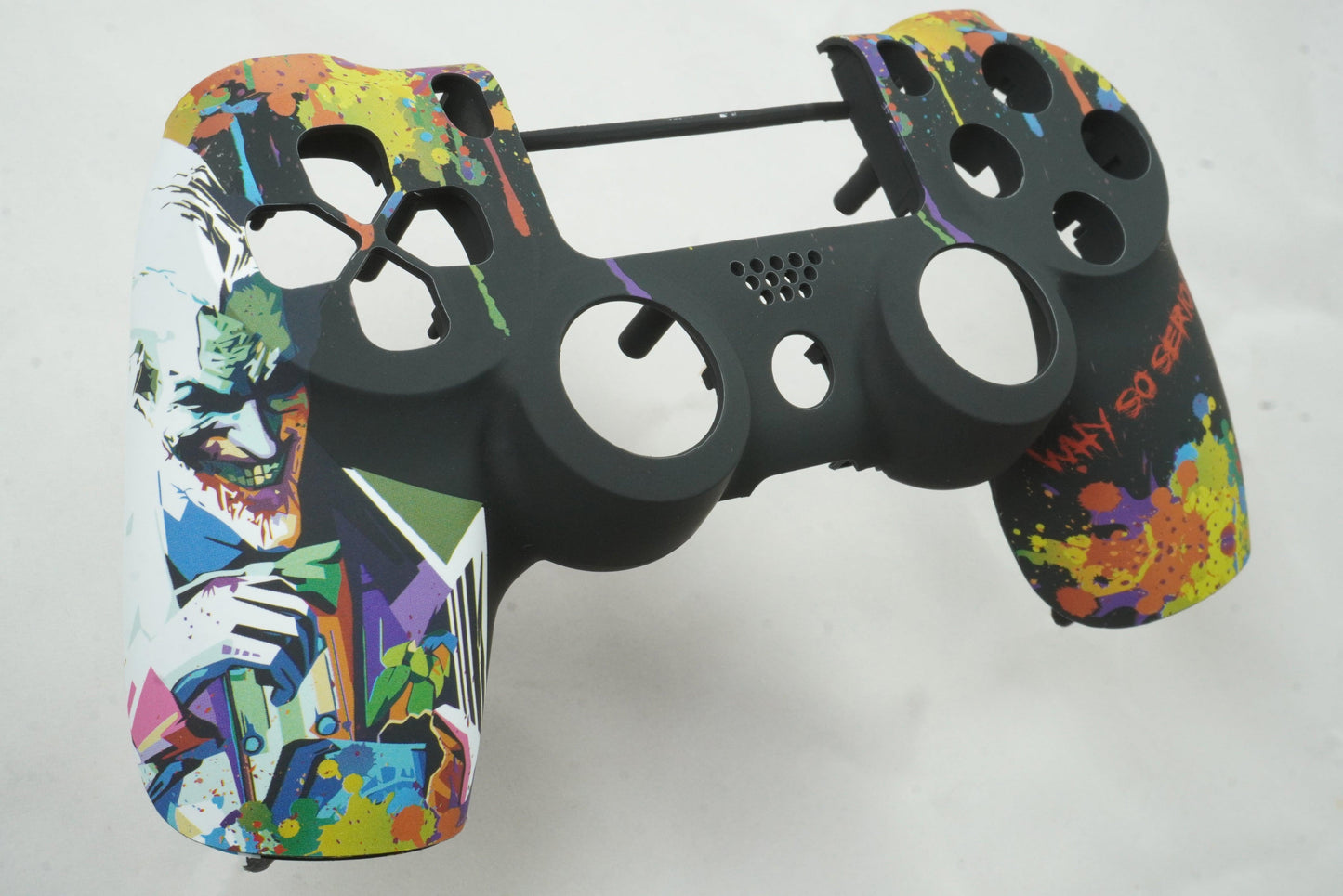 Joker Soft Touch Front Face Shell For PS4 Controller - For current gen - Mike's Accessories and More